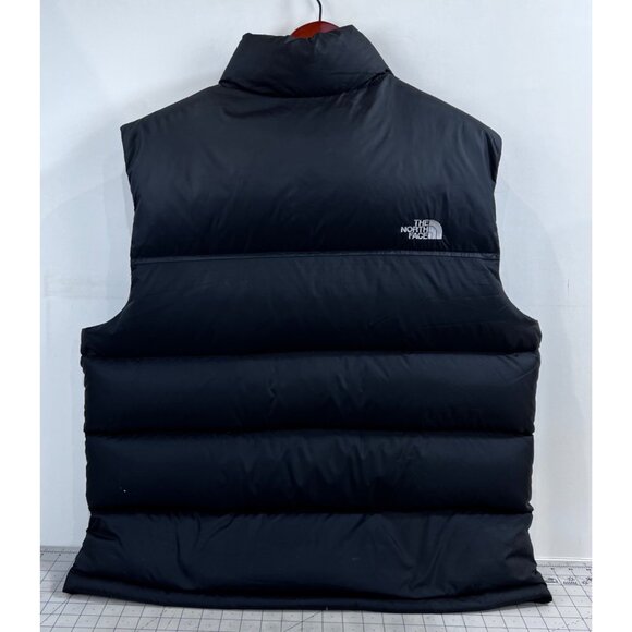 The North Face Black 700 Down Insulated Puffer Vest XL Nuptse - Picture 5 of 13